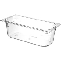 HENDI Eiscreme-Behälter Polycarbonat, 5L, transparent 360x165x(H)120mm