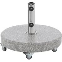 Doppler Granitsockel 50 kg Hellgrau