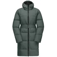 Jack Wolfskin Frozen Lake Coat W Daunenmantel, Slate Green,