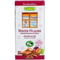 RAPUNZEL Winter-Pflaume Vollmilchschokolade bio