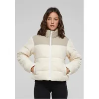 URBAN CLASSICS Short Sherpa Mix Steppjacke Wet Sand /