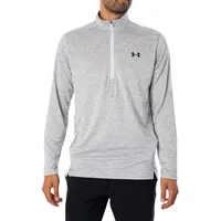 Under Armour Tech Vent Halbreißverschluss-sweatshirt - Distant Gray /