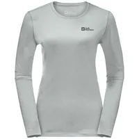Jack Wolfskin Sky Thermal L/S Wander-Shirt, Cool Grey, S