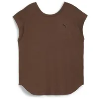 Puma Studio Foundations Tee T-Shirts, Espressobraun, M