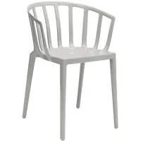 Kartell Venice Stapelstuhl Polycarbonat - Grau,