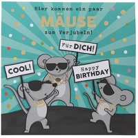 DEPESCHE 0011694-029 Pop-up Glückwunschkarte zum Geburtstag, Klappkarte mit Musik,