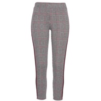 Bench. loungewear 7/8-Leggings Damen kariert-rostrot Gr.36/38