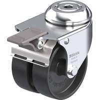 Blickle LMDA-POA 75G-FI Doppel-Lenkrolle Rad-Durchmesser: 75 mm Tragfähigkeit (max.):