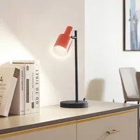 LINDBY Tischleuchte 'Ovelia' orange/schwarz,