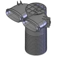 Helios Ventilatoren Helios FRS-DWK 2-51/125