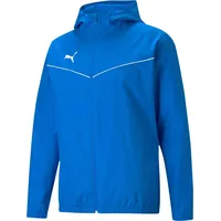 Puma teamRISE Allwetterjacke Kinder electric blue lemonade 128