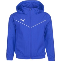 Puma teamRISE Allwetterjacke Kinder electric blue lemonade 152