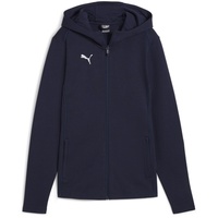 Puma teamFINAL Casuals Hooded Jacket Wmn Puma navy/PUMA silver