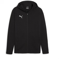 Puma teamFINAL Casuals Kapuzenjacke Herren 03 black/silver L