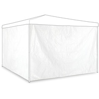 Relaxdays Seitenteile für Pavillon, 2er Set, 3x2 m, wasserdicht,