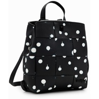 DESIGUAL New Splatter Sumy Rucksack Schwarz