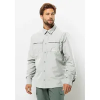 Jack Wolfskin Barrier Langarmhemd - Cool Grey - 3XL