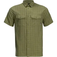 Jack Wolfskin Thompson Kurzarmhemd - Bay Leaf Check -