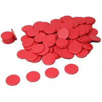 Wissner Spielchips rot (100 Stück) aus RE-Plastic® | Zählchips