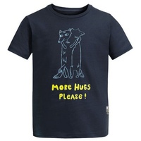 Jack Wolfskin More Hugs Kurzarm-t-shirt - Night Blue -