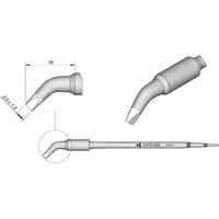 Jbc Lötspitze Serie C470, Meißelform, C470034/3,5 x 1,5 mm,