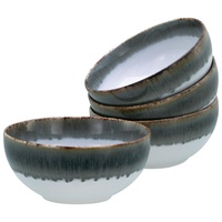 CreaTable 21686, Cascade, Buddha Bowl Set Steinzeug, spülmaschinen- und