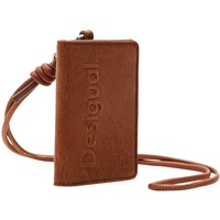 DESIGUAL Half Logo 24 Damen Geldbörse braun