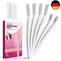 Sinahet Dermaplane-Rasierer für das Gesicht von Frauen, (6 Stück)
