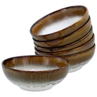 CreaTable 21695, Cascade 6-teiliges Geschirrset, Smoothie Bowl Set aus