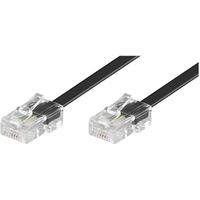 Goobay ISDN Modularanschlußkabel 6m,sw,St/St 50256