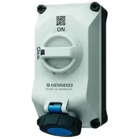 Mennekes 5602306G Wandsteckdose DUO 16A3P6h 230V IP69