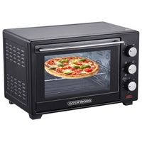 Steinborg Minibackofen 25 Liter Pizzaofen 25L mit Umluft 1600