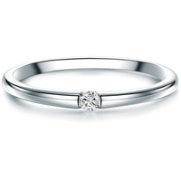 Trilani Diamant-Ring aus Sterling Silber in mit Diamant 56