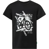 Vaude Lezza T-Shirt, Black/White, 122-128