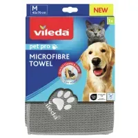 Vileda Pet Pro Handtuch 45 x 70 cm grau