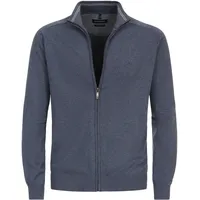 CasaModa Strickjacke Basic blau XXL