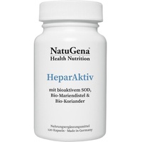 NatuGena GmbH Heparaktiv Sod+bio-mariendistel+bio-koriander Kapseln