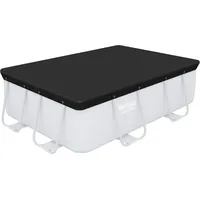 BESTWAY PVC-Abdeckplane 269 x 179 cm, schwarz, eckig