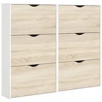 VCM Ebuy24, Schuhschrank, Napoli (139 x 141 x 24