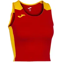 Joma Débardeur Court Femme Record II XL Rot gelb