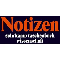 Suhrkamp Notizbuch suhrkamp taschenbuch wissenschaft