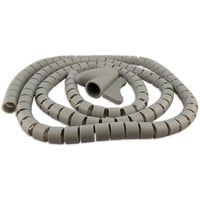 Schwaiger Schwaiger® Kabelspiralschlauch (Ø 28 mm) Grau