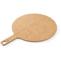 HENDI Pizzabrett mit Griff, ø406x(H)6mm,