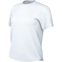 Nike One Relaxed kurzarm Trainingsshirt Damen 100 white/black XL