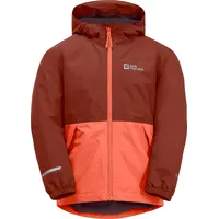Jack Wolfskin Snowy Days Jacket Kinder intense rust 140