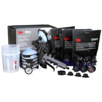 3M Hochleistungslackierpistolen-System mit PPS 2.0 für ein feines Finish,