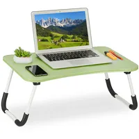 Relaxdays Laptoptisch für Bett & Couch, HxBxT: 26 x