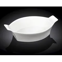 Wilmax england Wilmax WL-997009/A Porzellan Auflaufform, Weiss, 22cm Länge