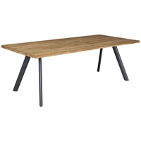 LC Garden Esstisch »Riviona« 200x100cm Teakholz recycelt natur A-Fuß