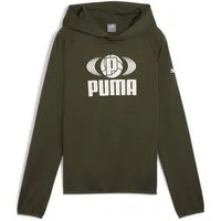 Puma Active Sports Polyester leichter Hoodie Jungen 70 dark